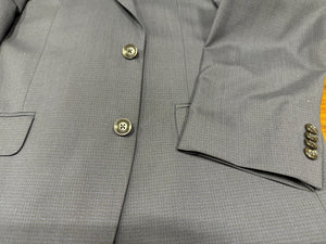 Michael Kors Navy Check Suit