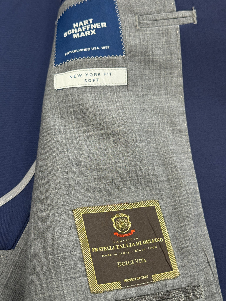 Hart Schaffner Marx 160s Luxury Navy Blazer