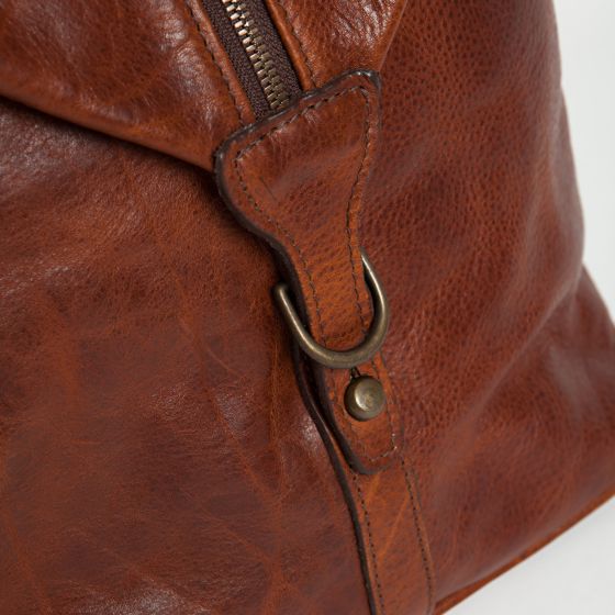 Benedict Leather Weekend Bag - Leather Bags by Moore & Giles