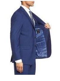 Oxxford Clothes Navy Suit