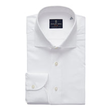 Emanuel Berg YOGA White Luxury Twill Dress Shirt