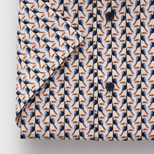 Emanuel Berg Toucan Pattern S/S Sport Shirt