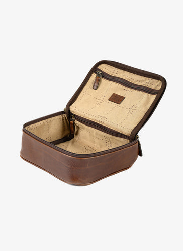 Moore & Giles Donald Dopp Kit in Titan Milled Brown