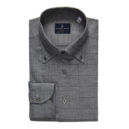 Emanuel Berg Luxe Charcoal Prince of Wales
