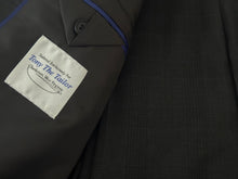 DKNY Slim Fit Charcoal Plaid Suit