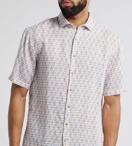 Johnnie-O 5 O'Clock Somewhere Short Sleeve Button Up