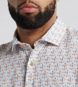 Johnnie-O 5 O'Clock Somewhere Short Sleeve Button Up