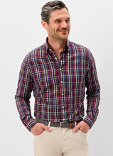 Johnnie-O Battery Pane Natural Performance Button Up