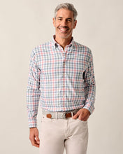 Johnnie-O Callum Navy Performance Button Up