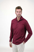 Ed Armah Sartorial Long Sleeve Polo in 4 Colors