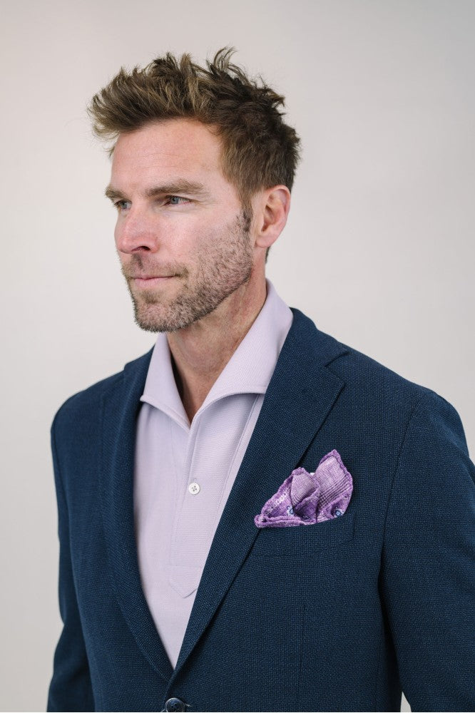 Ed Armah Capri Lilac Sartorial Polo