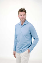 Ed Armah Sartorial Long Sleeve Polo in 4 Colors