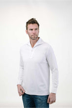 Ed Armah Sartorial Long Sleeve Polo in 4 Colors
