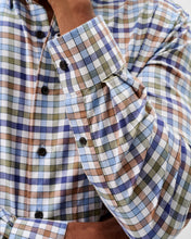 Johnnie-O Cedar Check Flannel Performance Button Up