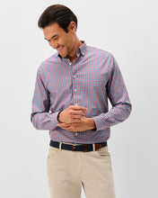 Johnnie-O Chatham Grey Gingham Performance Button Up