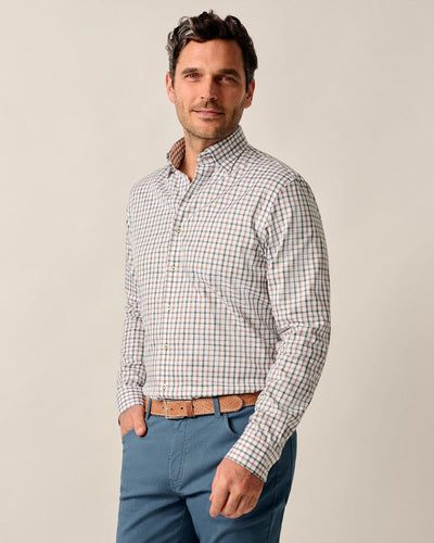 Johnnie-O Chiles Forest Top Shelf Button Up