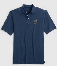 Johnnie-O WVU Football Logo Midnight Polo
