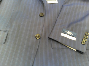 Hart Schaffner Marx Napoli Blue Stripe Suit