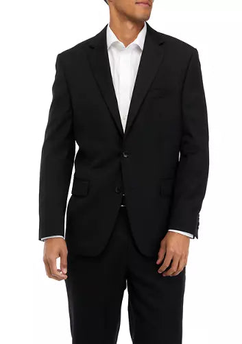 Michael Kors Black Trim Fit Suit