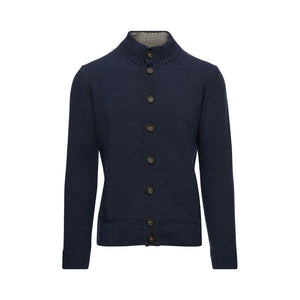 Emanuel Berg Dark Blue Full Button Cardigan