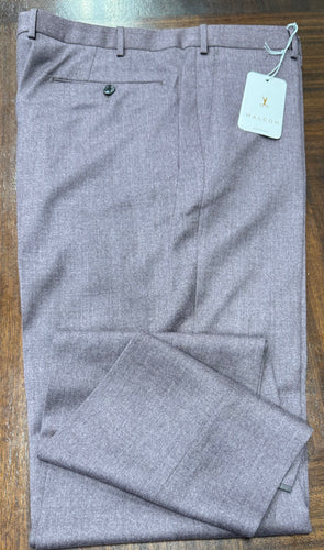 Malcom Plum Flannel 130s Trouser