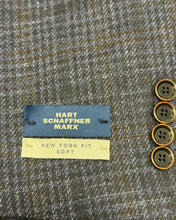 Hart Schaffner Marx Navy/BrownPlaid Jacket