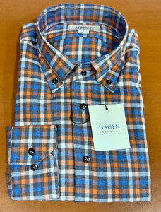 Hagen Sierra Brushed Plaid Sport Shirt