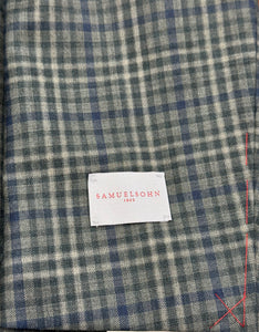 Samuelsohn Olive/Navy Plaid Jacket