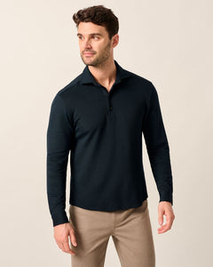 Johnnie-O Top Shelf Highbury Navy L/S Performance Polo