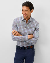 Johnnie-O Highland Pane Natural Performance Button Up