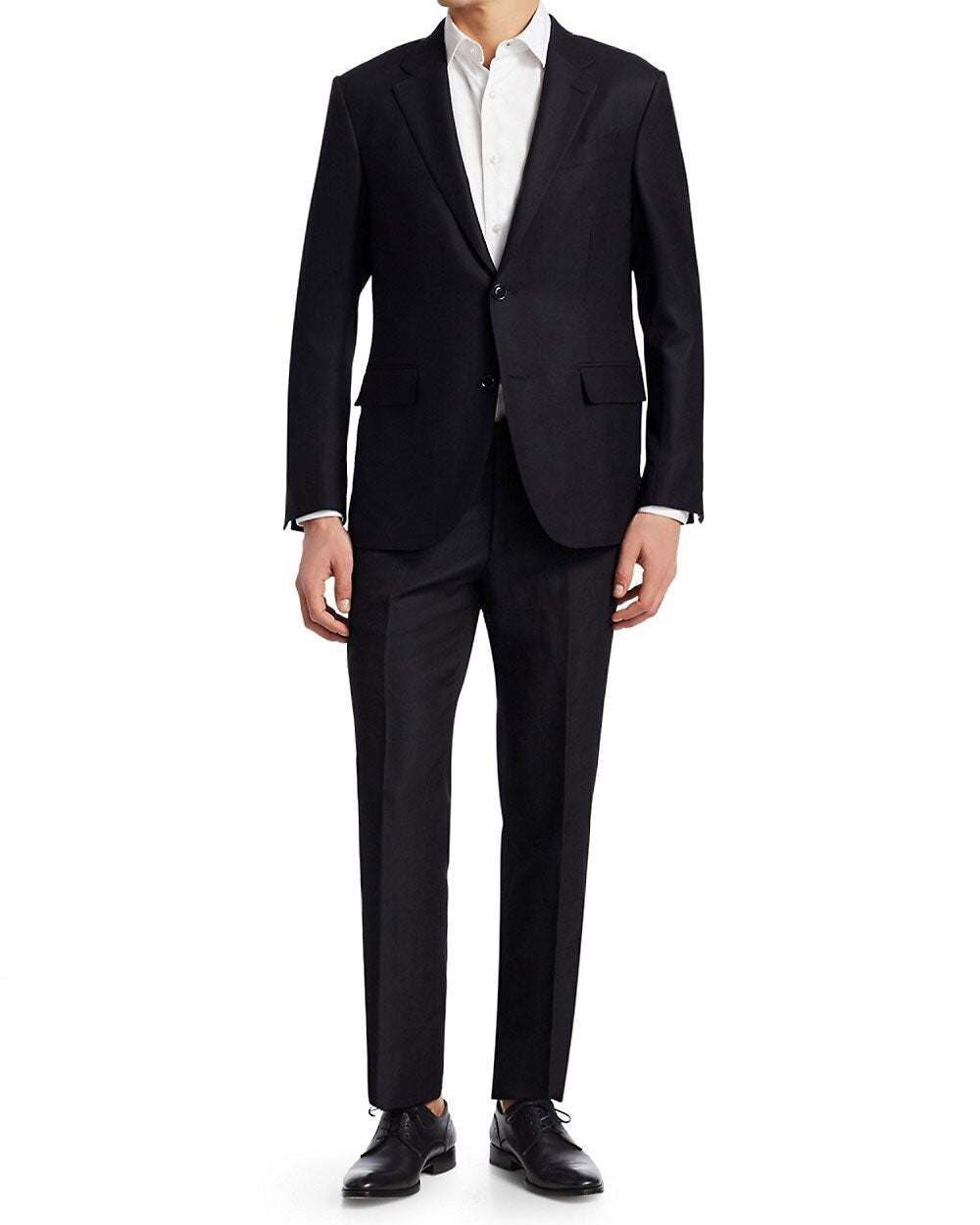 Oxxford Clothes Navy Suit