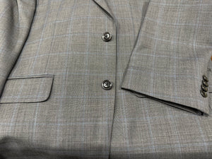 Michael Kors Grey Plaid Suit