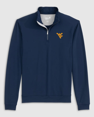 Johnnie-O WVU Motion Navy 1/4 Zip