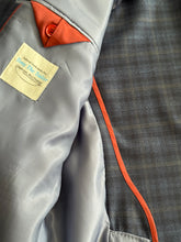 Tony The Tailor Blue/Grey Check Jacket
