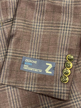 Tony The Tailor Aubergine/Black Plaid Jacket