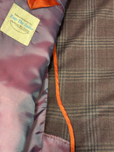 Tony The Tailor Aubergine/Black Plaid Jacket