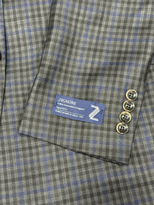 Tony The Tailor Black/Grey/Blue Check Jacket