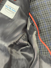 Tony The Tailor Black/Grey/Blue Check Jacket