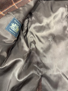 Oxxford Clothes Brown/Rust SherryTweed Jacket