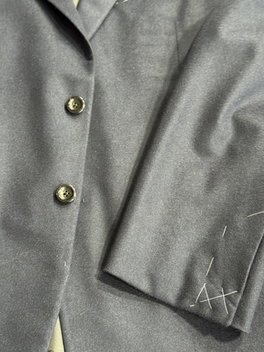 Oxxford Clothes Navy Cashmere Blend Jacket