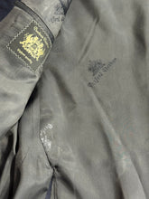 Oxxford Clothes Navy Cashmere Blend Jacket