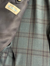 Samuelsohn Teal/Navy Plaid Jacket