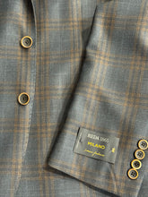 Tony The Tailor Hunter/Rust Plaid Jacket