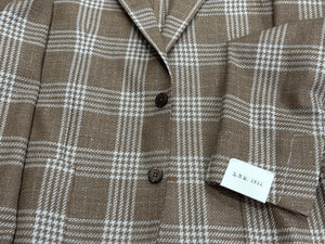 LBM 1911 Tan/Cream Plaid Jacket