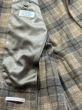Samuelsohn Grey/Tan Plaid Jacket