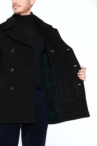 Tony The Tailor Navy Pea Coat