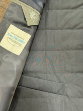 Hart Schaffner Marx Brown/Navy/Blue Windowpane Hybrid Jacket