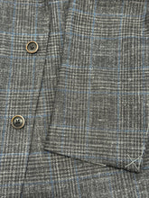 Black Label Black/Blue Plaid Cashmere Blend Jacket