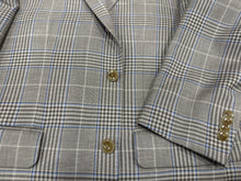 Tony The Tailor Tan/Blue/Black Plaid Jacket