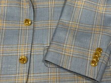 Tony The Tailor Sky/Tan Plaid Jacket